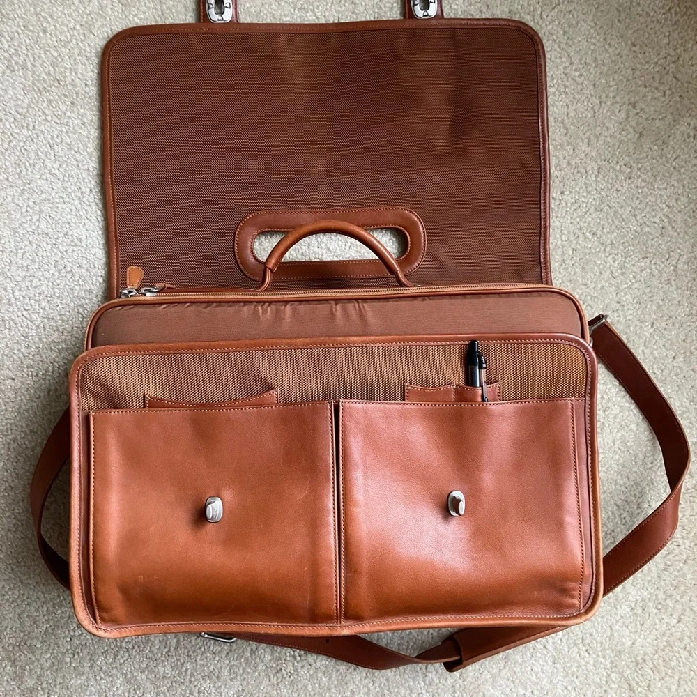 Vintage Coach Leather Laptop Bag - Picture 5 of 12